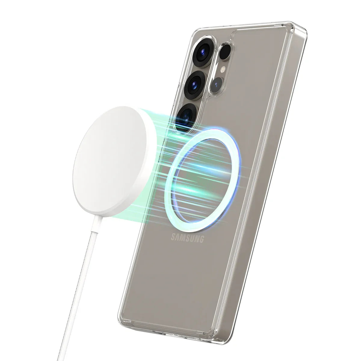 Araree Samsung S25 Ultra Duple Magsafe Case - Clear - Tashqila Araree Samsung S25 Ultra Duple Magsafe Case - Clear - Tashqila